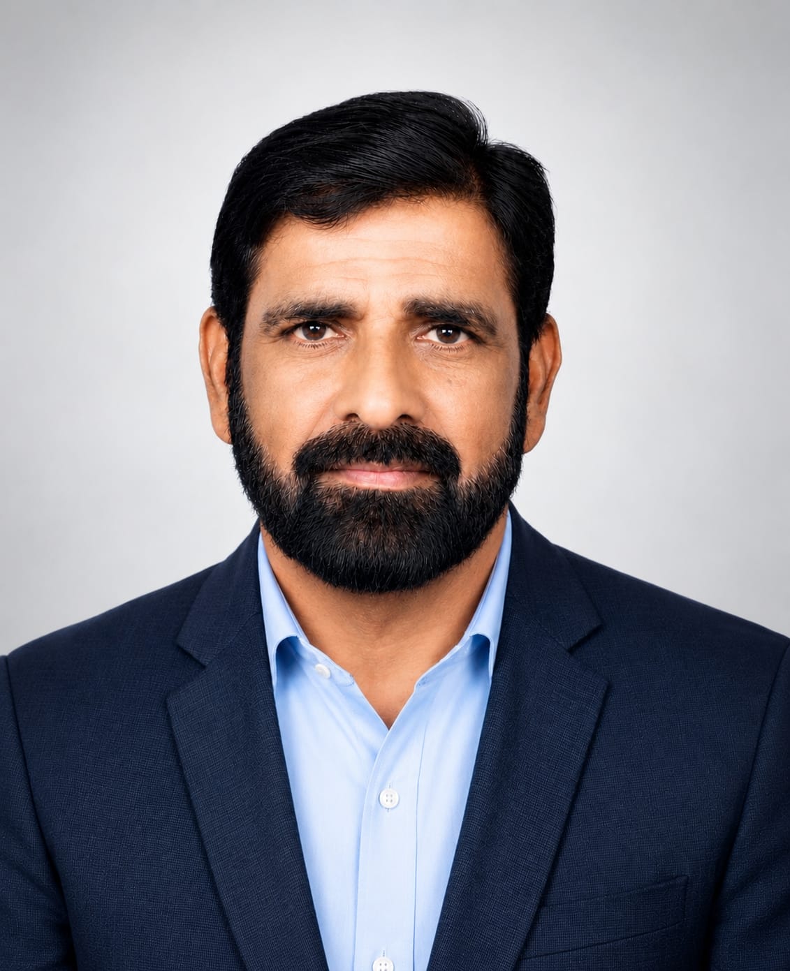 Portrait of Muhammad Jamil Gohar, Chairman of Build Marque.