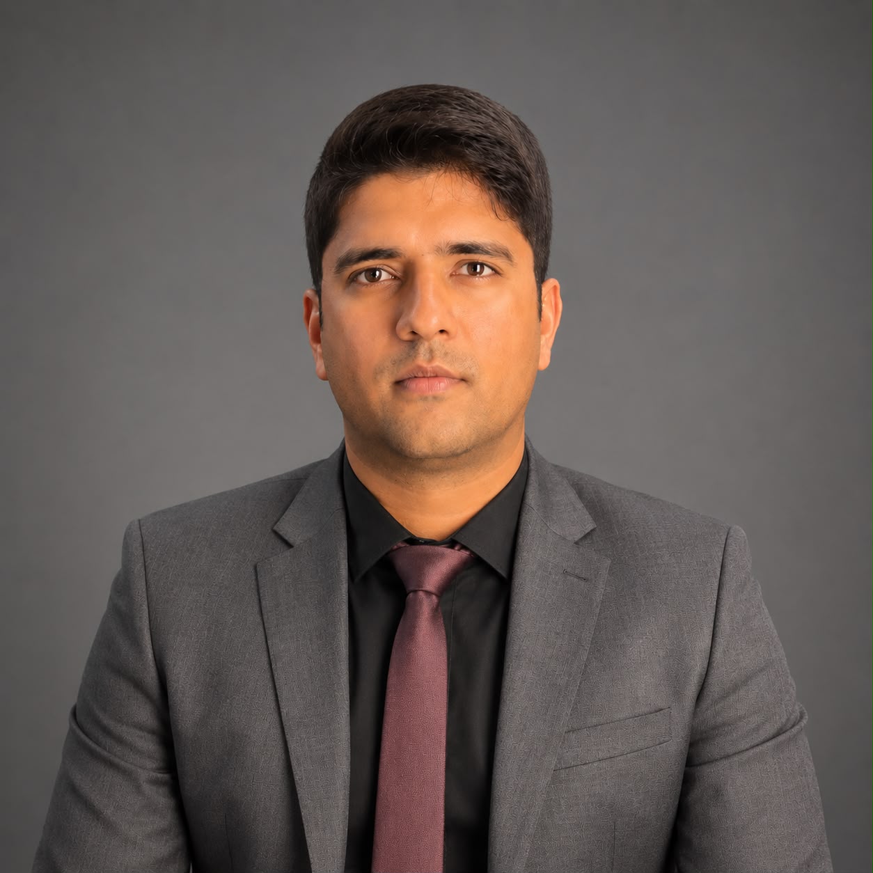 Portrait of Muhammad Mujahid Ul Islam, Director of Operations.
